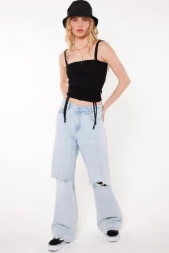 T-shirts & Tops<America Today Top Gisela Black|Terra