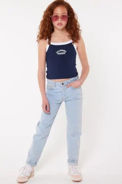 T-shirts &Tops<America Today Top Gracie JR Darkblue|Sage