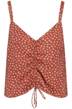 T-shirts & Tops<America Today Top Ivara Designprint|White/red