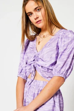 T-shirts & Tops<America Today Top Ivy Lilac