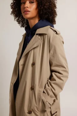 Jassen<America Today Trenchcoat Jasmine Khaki|Lightgreen