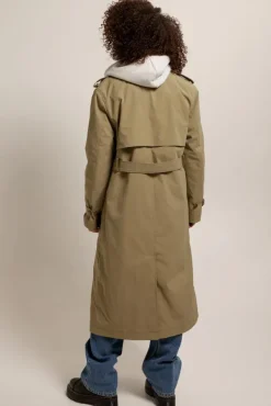 Jassen<America Today Trenchcoat Jasmine Khaki|Lightgreen