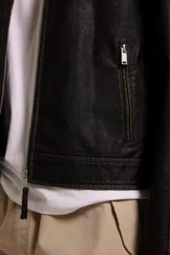 Jassen<America Today Trucker jacket Janna Black