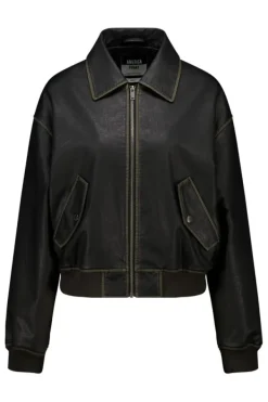 Jassen<America Today Trucker jacket Jellsa Black