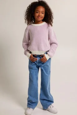 Truien & Vesten<America Today Trui Kali JR Sage|Lilac