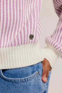 Truien & Vesten<America Today Trui Kali JR Sage|Lilac