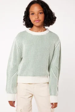 Truien & Vesten<America Today Trui Kali JR Sage|Lilac