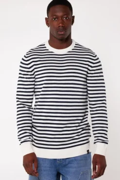 Truien & Vesten<America Today Trui Keith Navy/ecru|Black|Lightgreymelange|Vintageblue