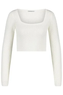 Truien & Vesten<America Today Trui Kenny Multicolour|Lime|Offwhite