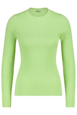 Truien & Vesten<America Today Trui Kim Offwhite|Grey/army|Black|Lime