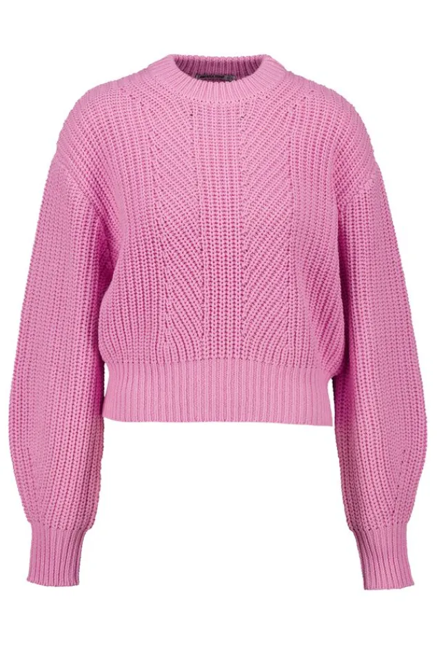 Truien & Vesten<America Today Trui Kimmy Softpink|Kit