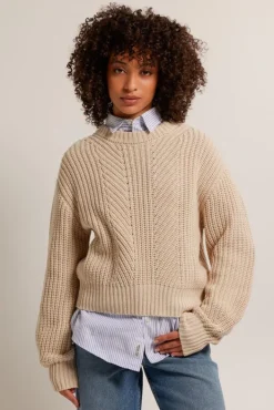 Truien & Vesten<America Today Trui Kimmy Softpink|Kit