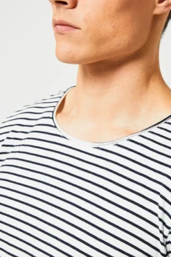 Ondergoed & Lounge|T-shirts & Polo's<America Today T-shirt White/navy|Cascade