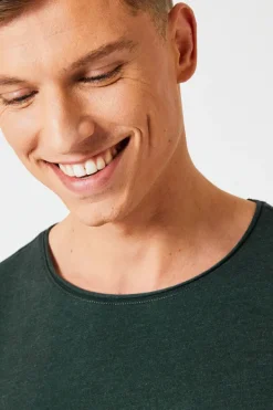 Ondergoed & Lounge|T-shirts & Polo's<America Today T-shirt White/navy|Cascade