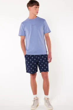 T-shirts & Polo's<America Today T-shirt Eaton Lilac|Offwhite