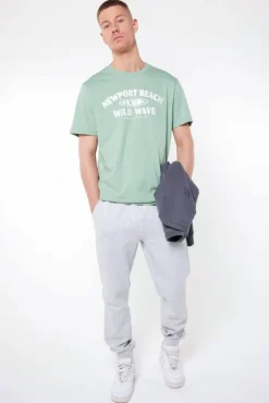 T-shirts & Polo's<America Today T-shirt Edgar White/black|TrueBlue|Lightgreen|Lightyellow