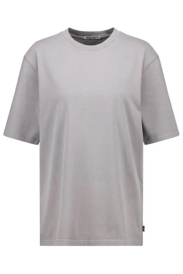 T-shirts & Tops<America Today T-shirt Elara Lightgrey|Frenchblue