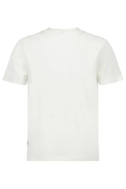 T-shirts & Polo's<America Today T-shirt Eldon JR White/red|Darkblue|Offwhite