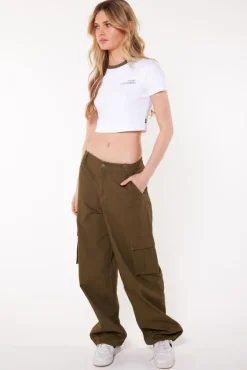 T-shirts & Tops<America Today T-shirt Elisa Lightpink|Darkarmy|White