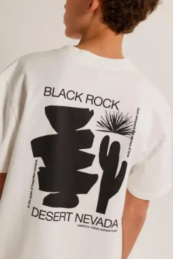 T-shirts & Polo's<America Today T-shirt Elliot JR Dullblack|Greencast|Offwhite