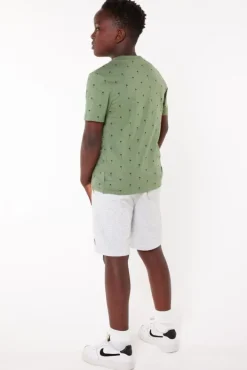 T-shirts & Polo's<America Today T-shirt Elliot JR White/blue|TrueBlue|Mud|Lightyellow