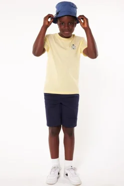 T-shirts & Polo's<America Today T-shirt Elliot JR White/blue|TrueBlue|Mud|Lightyellow