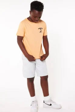 T-shirts & Polo's<America Today T-shirt Elliot JR White/blue|TrueBlue|Mud|Lightyellow