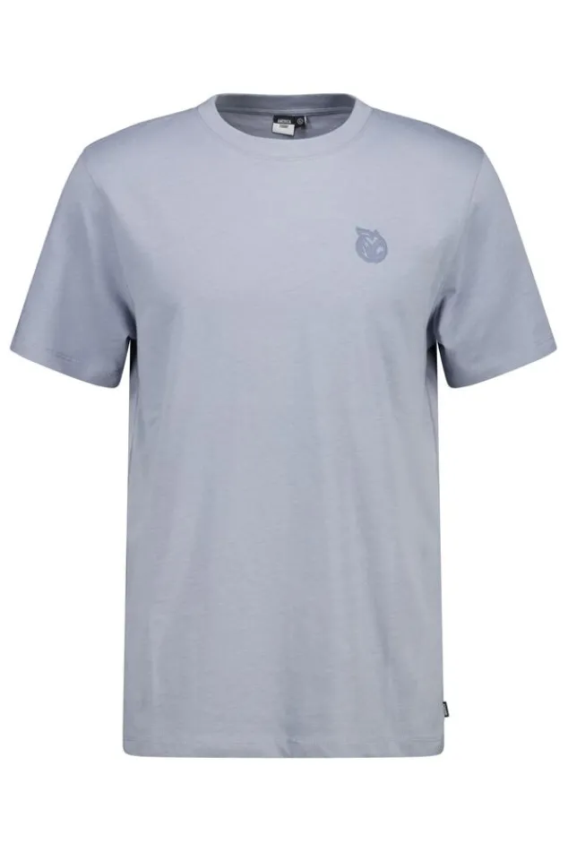 T-shirts & Polo's<America Today T-shirt Emile Offwhite|Washedblue|Seagreen