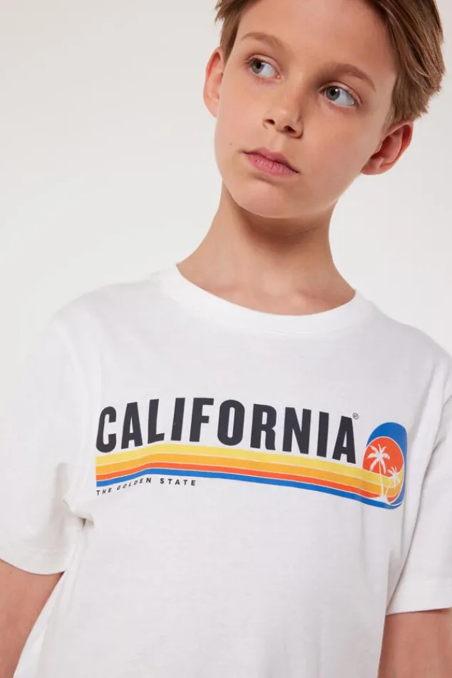 T-shirts & Polo's<America Today T-shirt Emmet JR Classicwhite