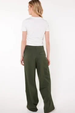 T-shirts & Tops<America Today T-shirt Es Dune|Moss|Offwhite