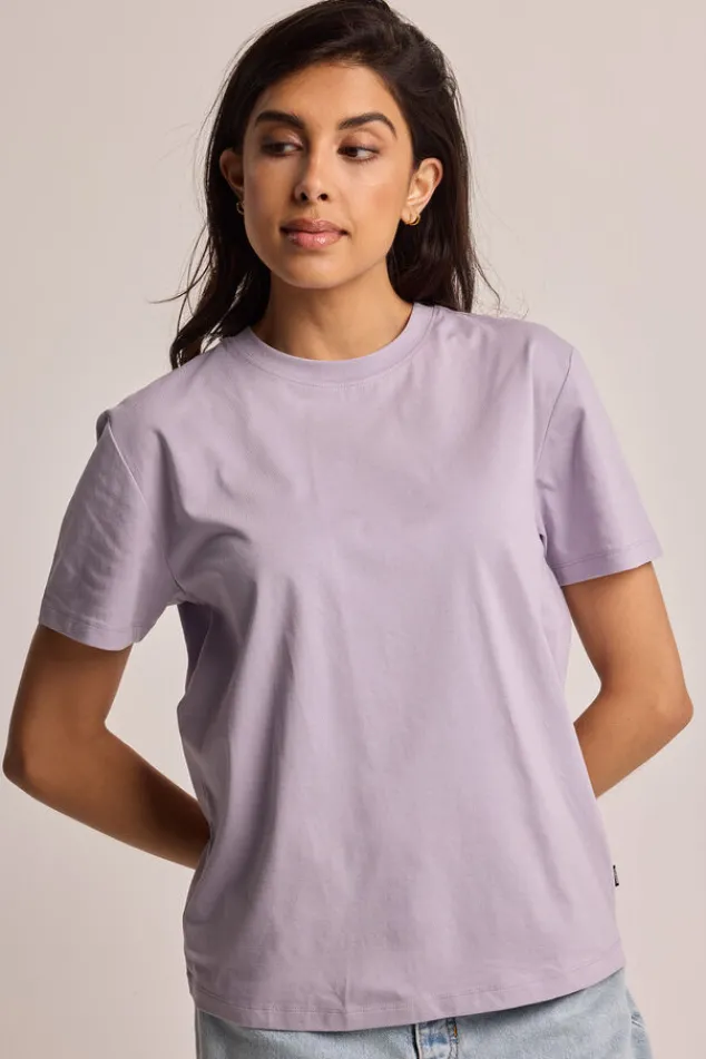 Ondergoed & Lounge<America Today T-shirt Esther Frenchblue|Oatmeal|Cascade|Lilac/purple