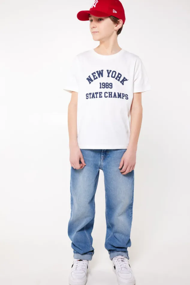 T-shirts & Polo's<America Today T-shirt Ethan JR TrueBlue|Offwhite