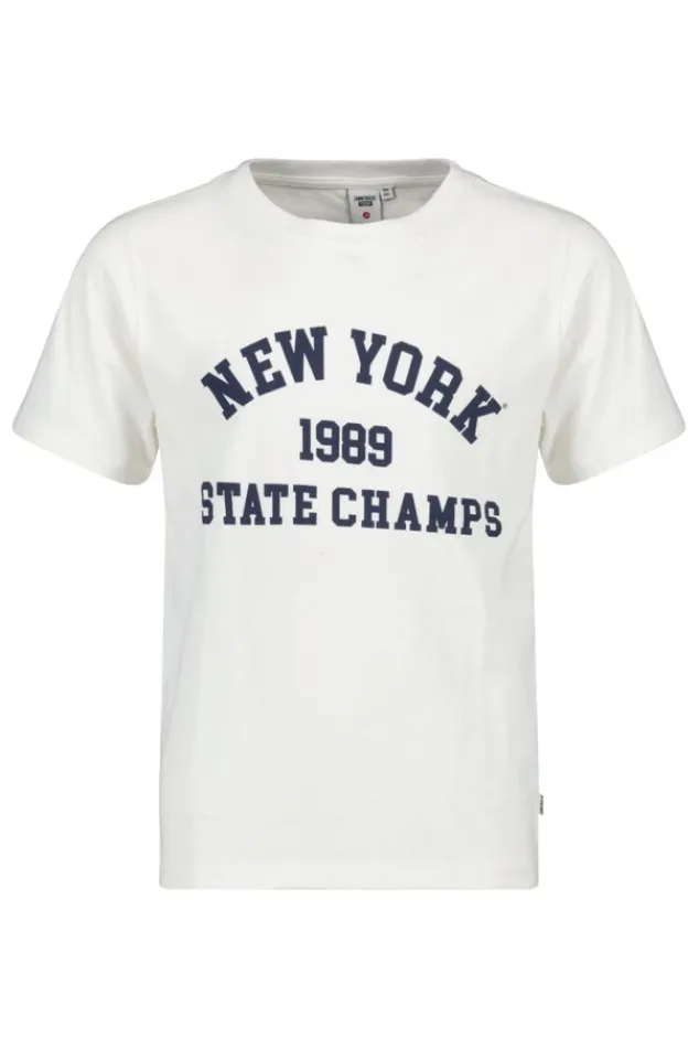 T-shirts & Polo's<America Today T-shirt Ethan JR TrueBlue|Offwhite