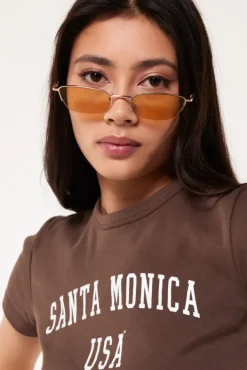 T-shirts & Tops<America Today T-shirt Evana Grey/army|Babyblue|Brown|Offwhite