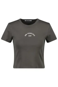 T-shirts & Tops<America Today T-shirt Evana Grey/army|Babyblue|Brown|Offwhite