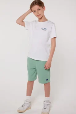 T-shirts & Polo's<America Today T-shirt Ewan Jr TrueBlue|Lightgreen|Offwhite