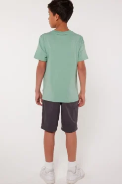 T-shirts & Polo's<America Today T-shirt Ewan Jr TrueBlue|Lightgreen|Offwhite