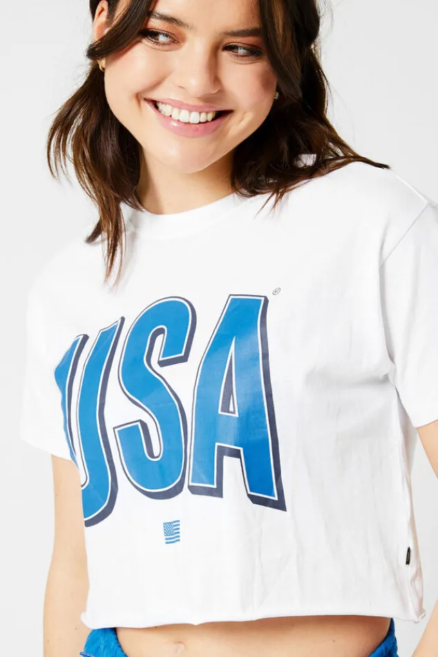 T-shirts & Tops<America Today T-shirt USA White