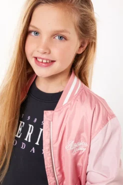 Jassen<America Today Varsity jacket Joelle JR Darkrose