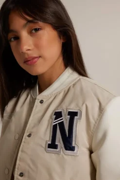 Jassen<America Today Varsity jacket Joy JR Darkgreen|Kit