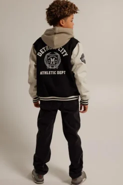 Jassen<America Today Varsity jacket Jules JR Black