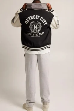 Varsity jackets|Jassen<America Today Varsity jacket Julian Black|Midnightgreen