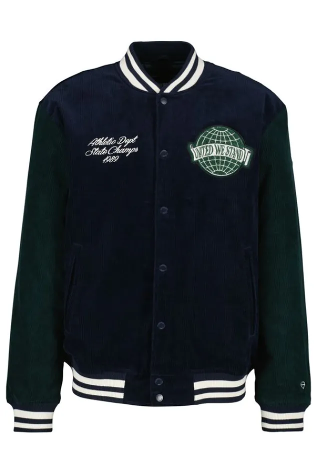 Varsity jackets|Jassen<America Today Varsity jacket Julian Cord Darkblue