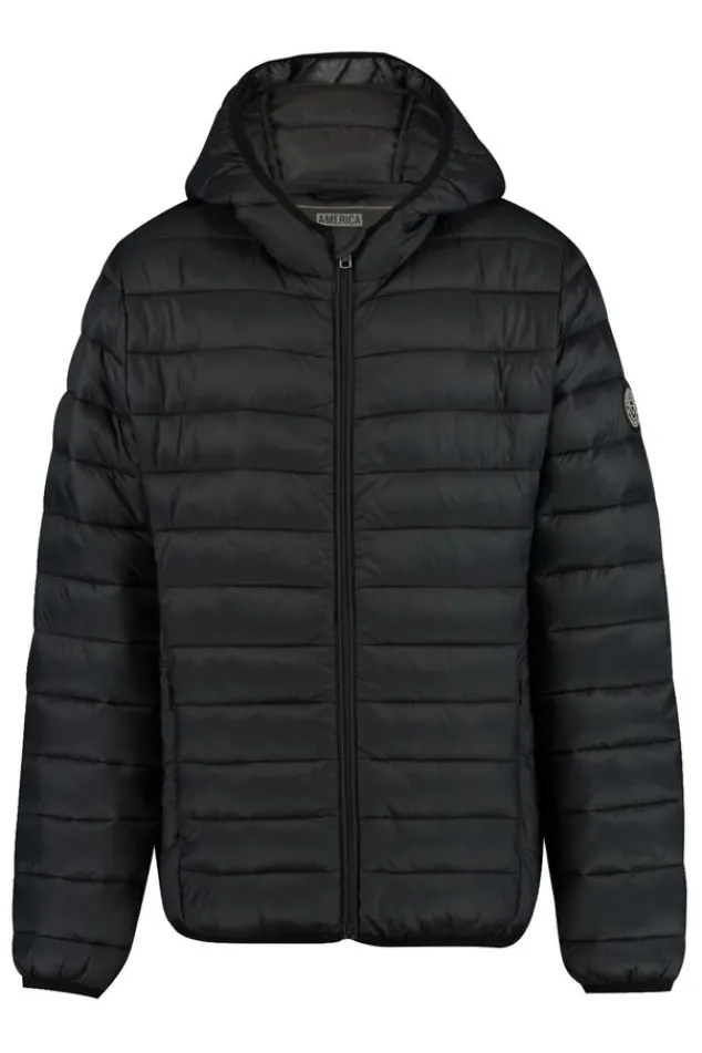 Jassen<America Today Winterjas Alex jr Black|Kobalt|Midnight|Red